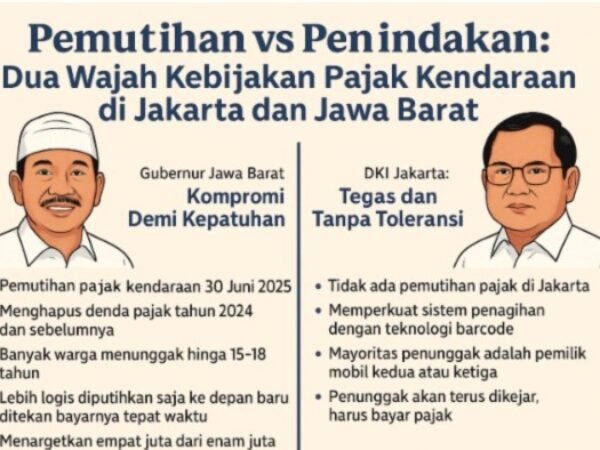 Bandingkan Kebijakan PKB: Dedi Mulyadi Pilih Pemutihan, Pramono Anung Kejar Penunggak di Jakarta
