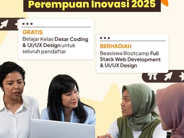 Beasiswa Perempuan Inovasi 2025 Dibuka untuk Perempuan Tanpa Batas Usia
