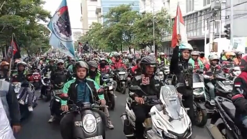 Aksi 217 Ojol Jakarta, Demo Besar Ojol di Jakarta 21 Juli, Tuntut UU Transportasi Online