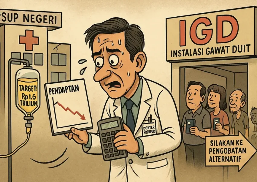 Rumah Sakit Sudah Masuk IGD: Instalasi Gawat Duit