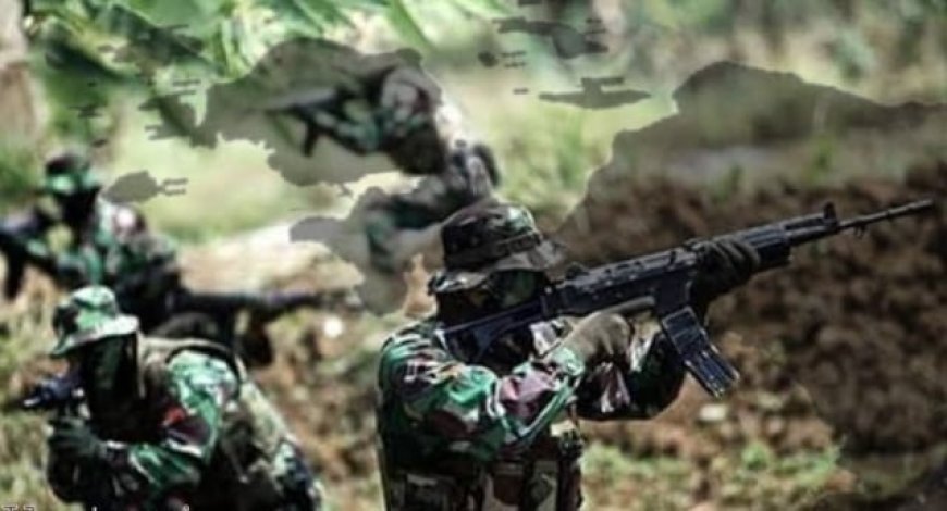 TNI Lumpuhkan 18 Anggota OPM di Intan Jaya Saat Hendak Amankan Pelayanan Kesehatan