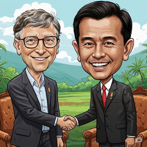 Bill Gates Uji Vaksin TBC di Indonesia & Trauma Polio India
