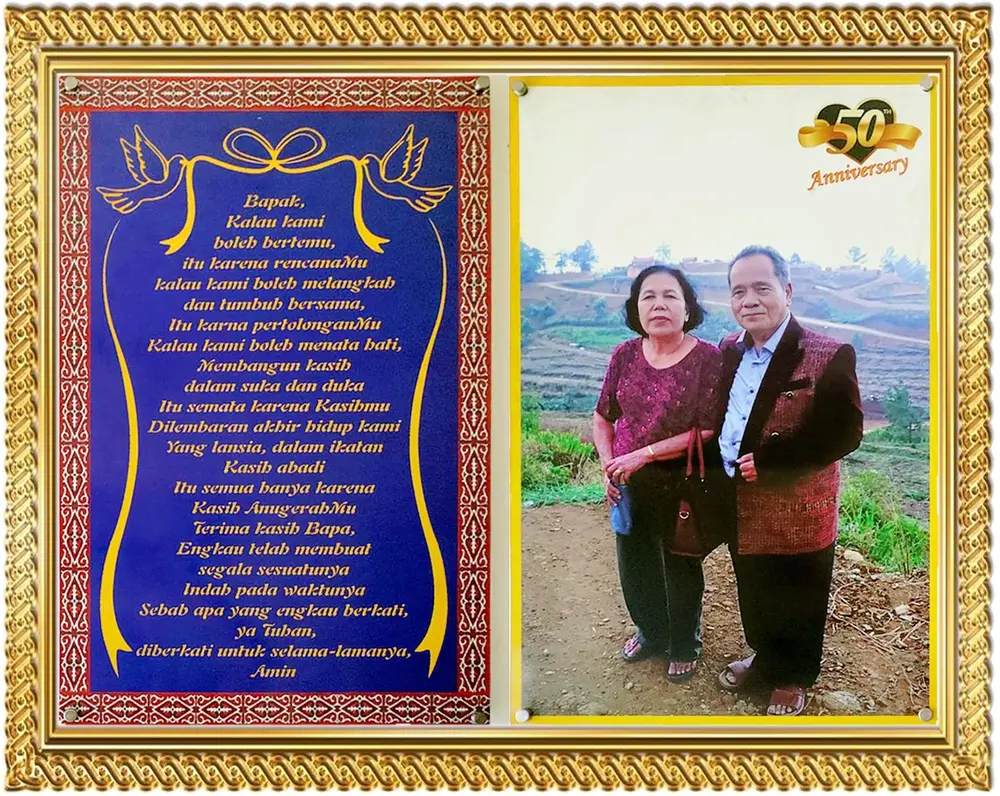 Ulang Tahun Pernikahan Emas 50 Tahun