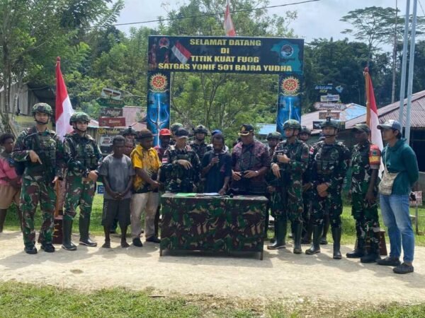Pentolan OPM Yeremias Foumair Serahkan Diri ke TNI, Pilih Kembali ke Pangkuan NKRI
