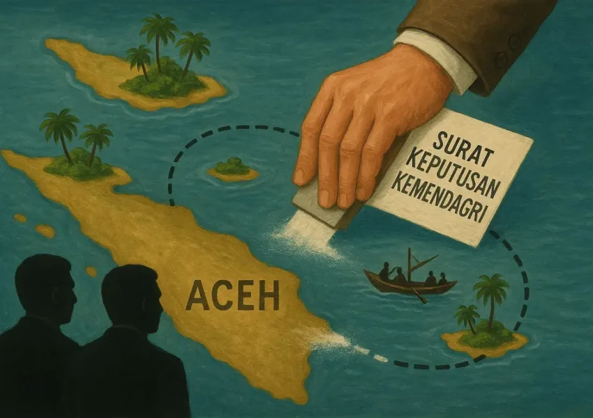 SK Kemendagri Cabut 4 Pulau dari Aceh: Konflik Wilayah atau Proyek Oligarki?