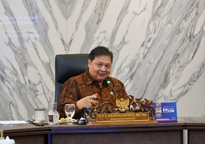 Menko Airlangga Laporkan Kondisi Ekonomi ke Presiden Prabowo