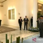 Upacara Harlah Pancasila, Megawati Diapit Prabowo-Gibran