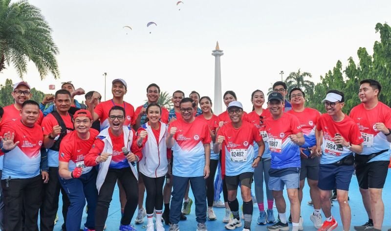 BTN Jakarta International Marathon 2025 Sukses Gaet 31.000 Pelari