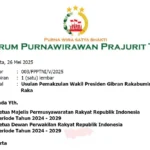 DPR Resmi Terima Surat Pemakzulan Gibran, Proses Selanjutnya Bergantung Rapat Paripurna