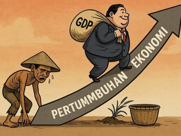 Pertumbuhan Ekonomi Indonesia Ditopang Derita Rakyat Kecil