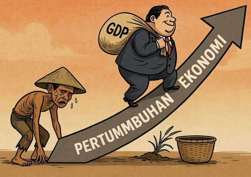 Pertumbuhan Ekonomi Indonesia Ditopang Derita Rakyat Kecil