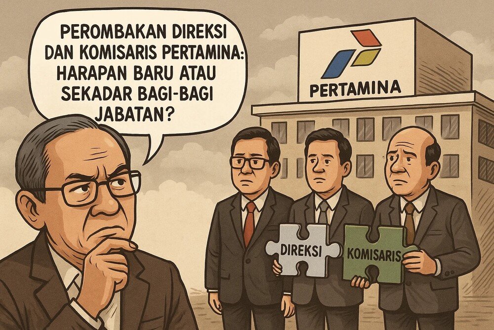 Perombakan Direksi dan Komisaris Pertamina: Harapan Baru atau Bagi-Bagi Jabatan?