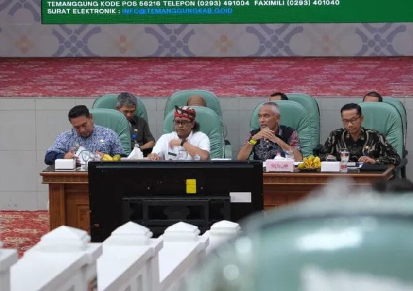Proyek Fisik Temanggung Capai 48 Persen, Pemkab Fokus Percepat dan Jaga Kualitas