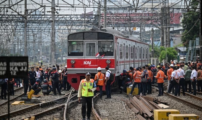 KAI: Operasi KRL Bogor–Jakarta Masih Direkayasa Meski Evakuasi Selesai