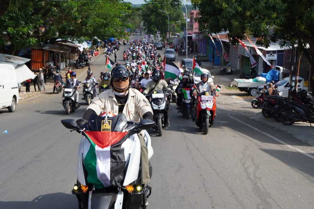 Ustaz Bachtiar Nasir Pimpin Konvoi Damai di Sinjai–Bulukumba, Serukan Boikot Produk Terafiliasi Israel