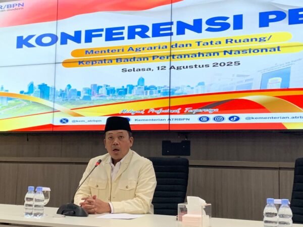 Menteri ATR/BPN Nusron Wahid Minta Maaf atas Pernyataan Viral Soal Tanah Terlantar