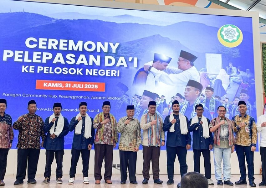 LAZNAS Dewan Dakwah Lepas 225 Da’i ke Penjuru Negeri, Perkuat Dakwah dan SDGs dari Pelosok Nusantara