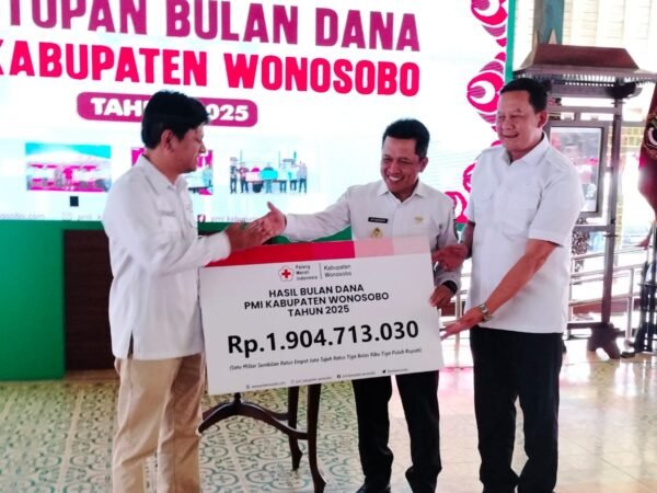 Bulan Dana PMI Wonosobo 2025 Terkumpul Rp1,9 Miliar, Naik 20 Persen dari Tahun lalu