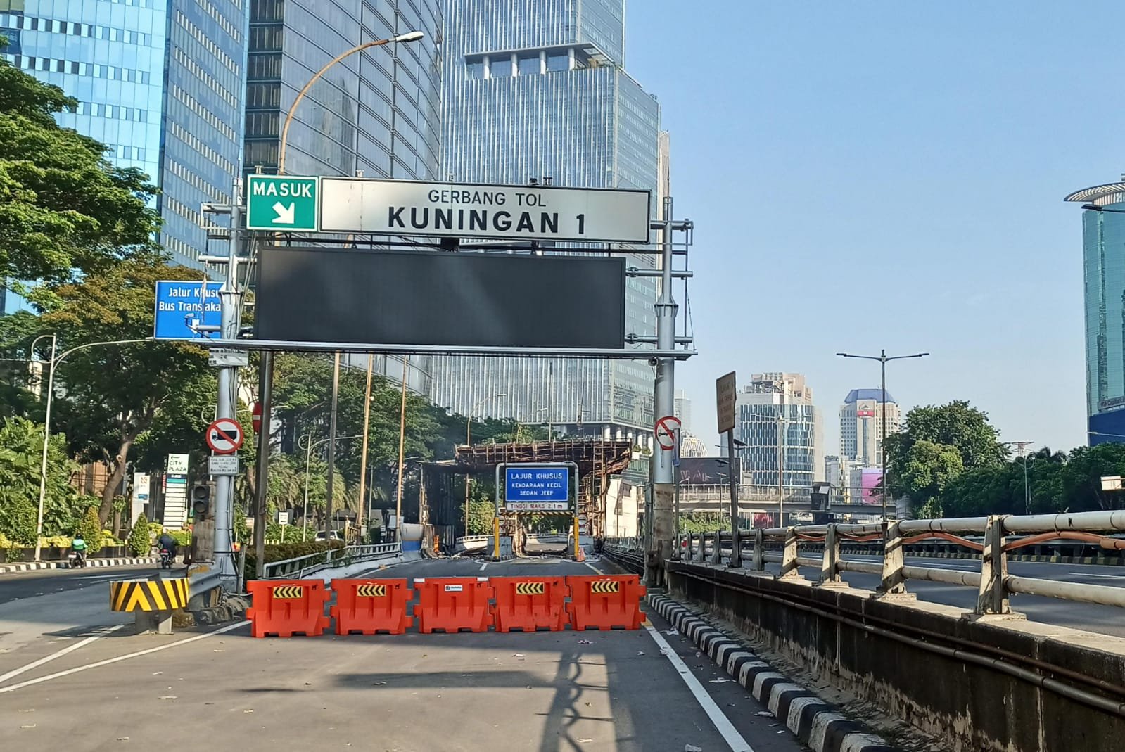 Jasa Marga Janji Rampungkan Perbaikan Gerbang Tol Senayan dan Semanggi pada 30 September