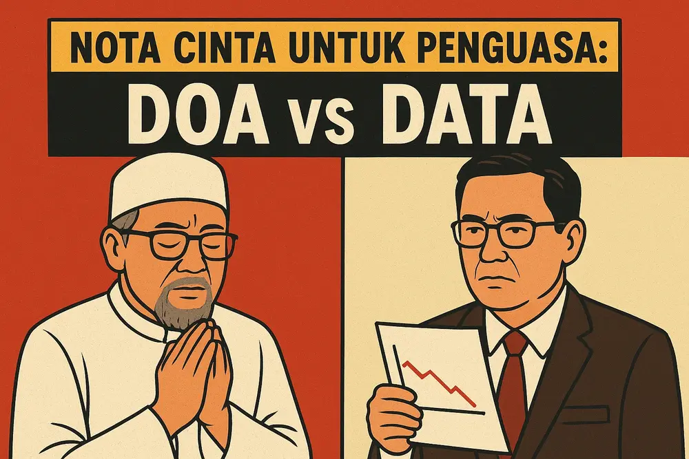 Nota Cinta untuk Penguasa: Doa vs Data