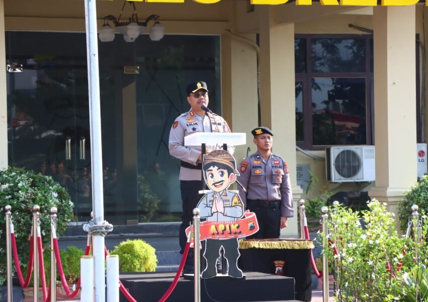 Kapolres Brebes Cabut Status Siaga 1, Apresiasi Anggota Kendalikan Demo Anarkis