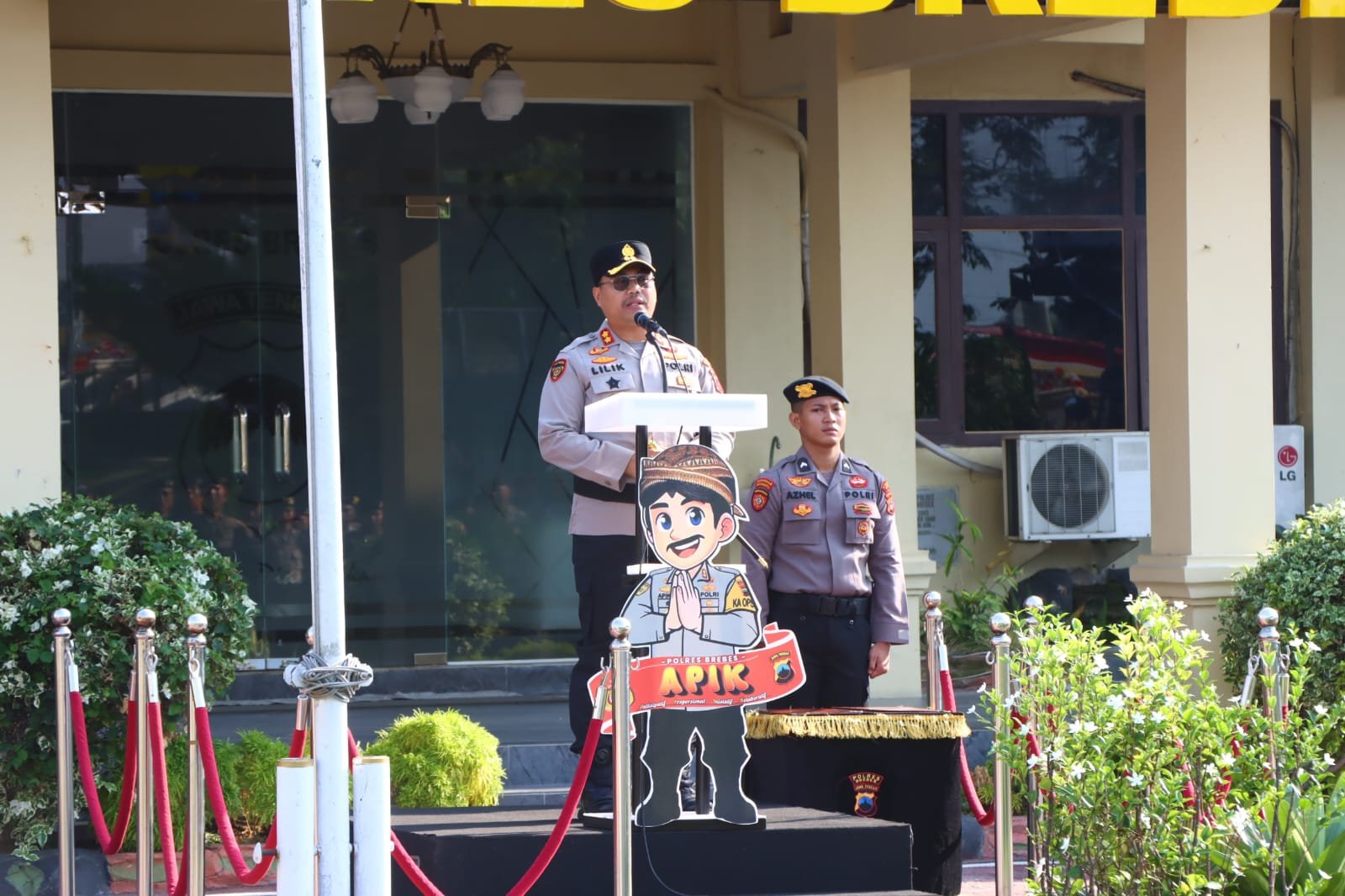 Kapolres Brebes Cabut Status Siaga 1, Apresiasi Anggota Kendalikan Demo Anarkis