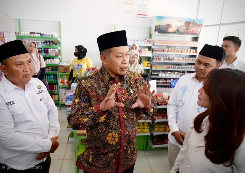 Menkop Ferry Tinjau Kopdes Merah Putih Pucangan, Dorong Ekonomi Desa Berbasis Koperasi