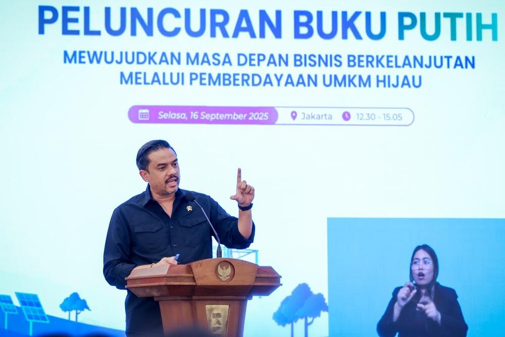 Menteri Maman: UMKM Hijau Kunci Wujudkan Net Zero 2045