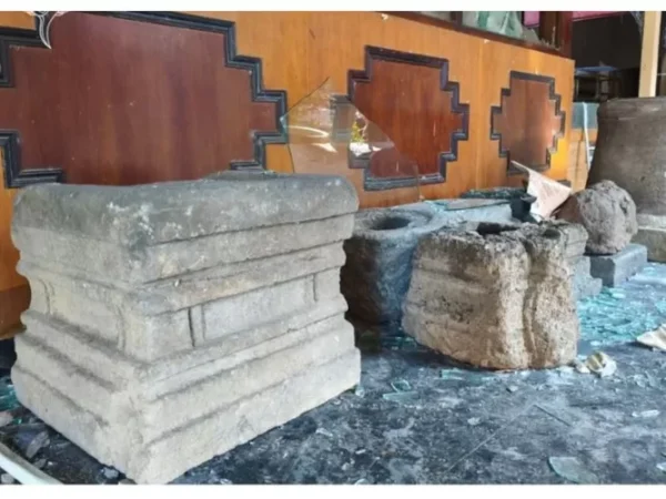 Museum Bhagawanta Bhari Dirusak Saat Demo, Bupati Kediri Imbau Artefak Dikembalikan