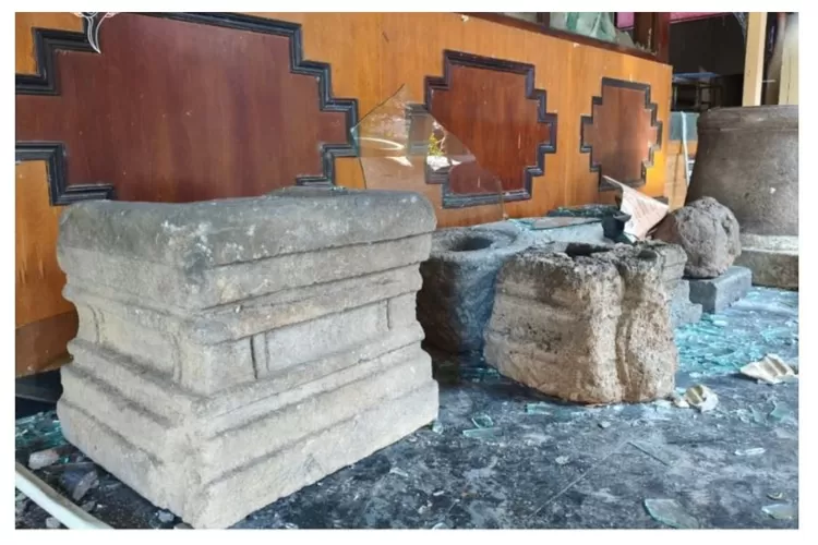 Museum Bhagawanta Bhari Dirusak Saat Demo, Bupati Kediri Imbau Artefak Dikembalikan