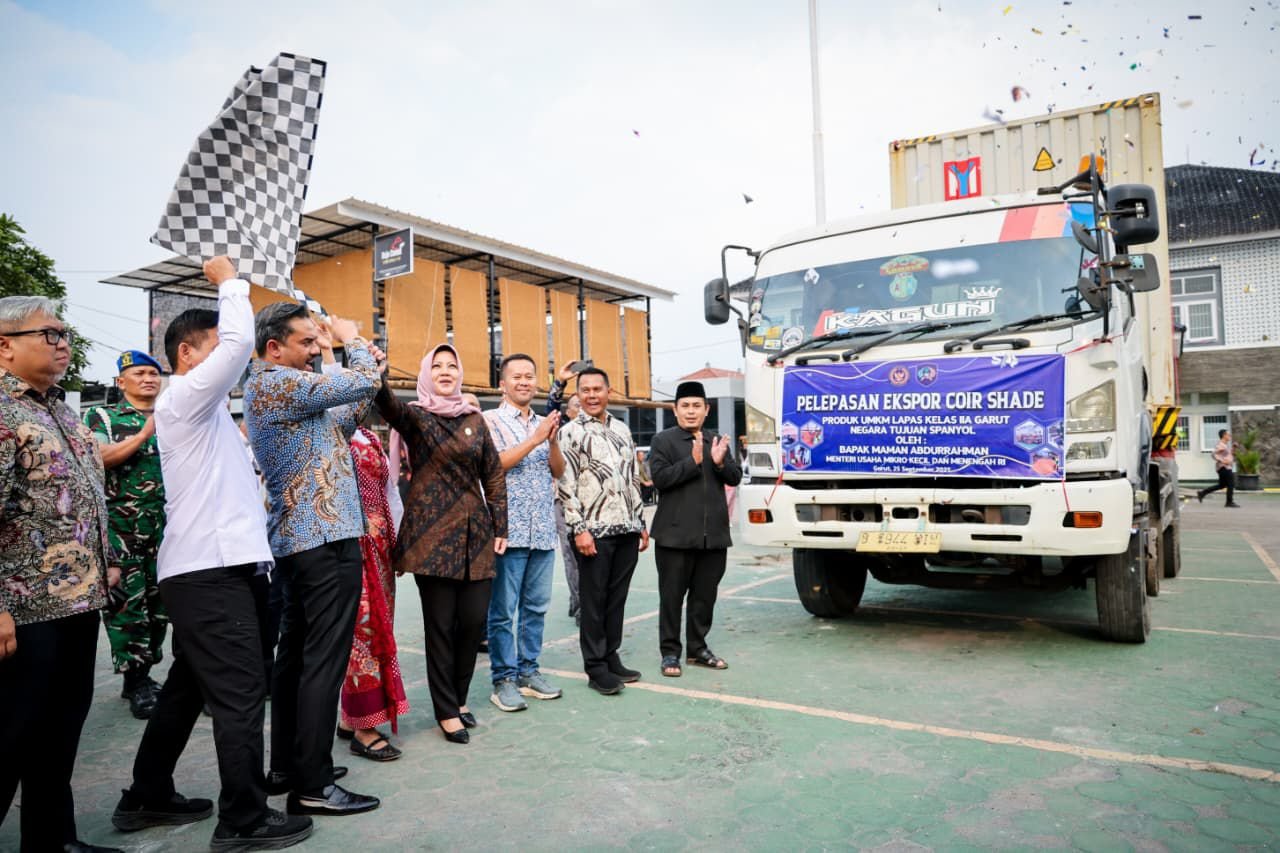 Produk Sabut Kelapa Lapas Garut Tembus Pasar Eropa, Menteri Maman Apresiasi