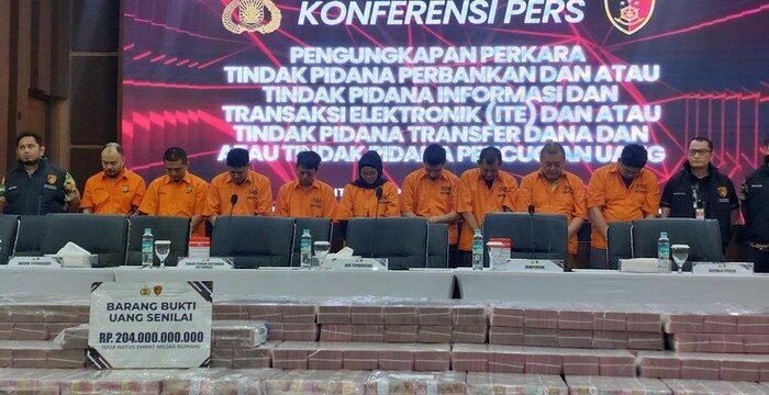 Bareskrim Ringkus Sindikat Pembobol Rekening Dormant Rp 204 Miliar