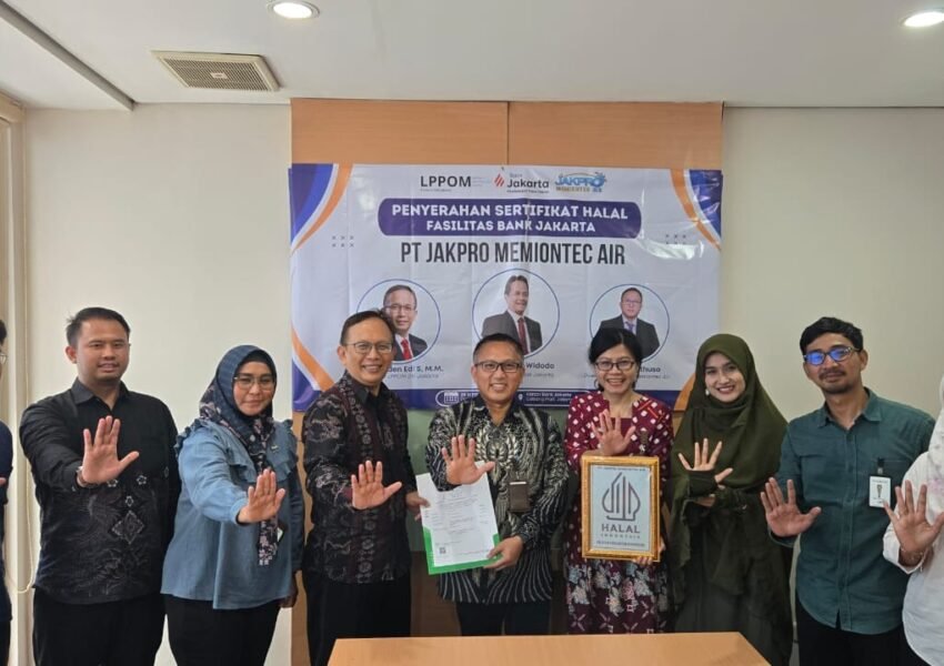 Air Bersih PT Jakpro Memiontec yang Didistribusikan ke PAM Jaya Jakarta Resmi Bersertifikat Halal