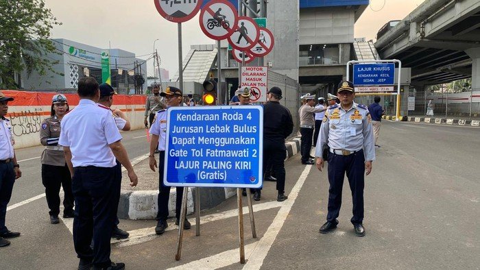 Uji Coba Rekayasa Lalu Lintas TB Simatupang–Lebak Bulus Dimulai Hari Ini, Berlaku hingga 19 September