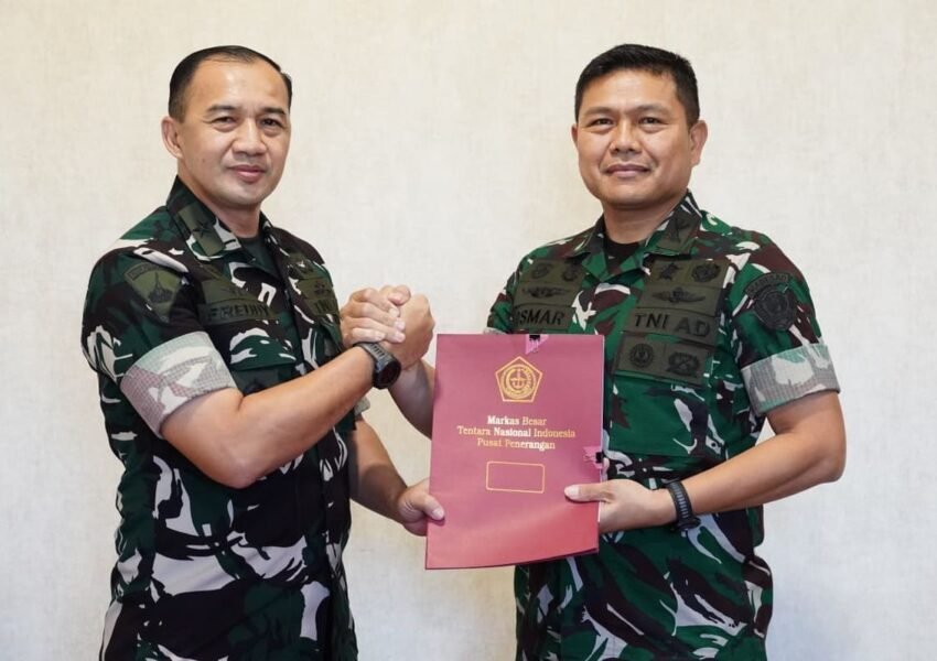 Sertijab TNI, Kolonel Osmar Silalahi Resmi Jabat Wakapuspen