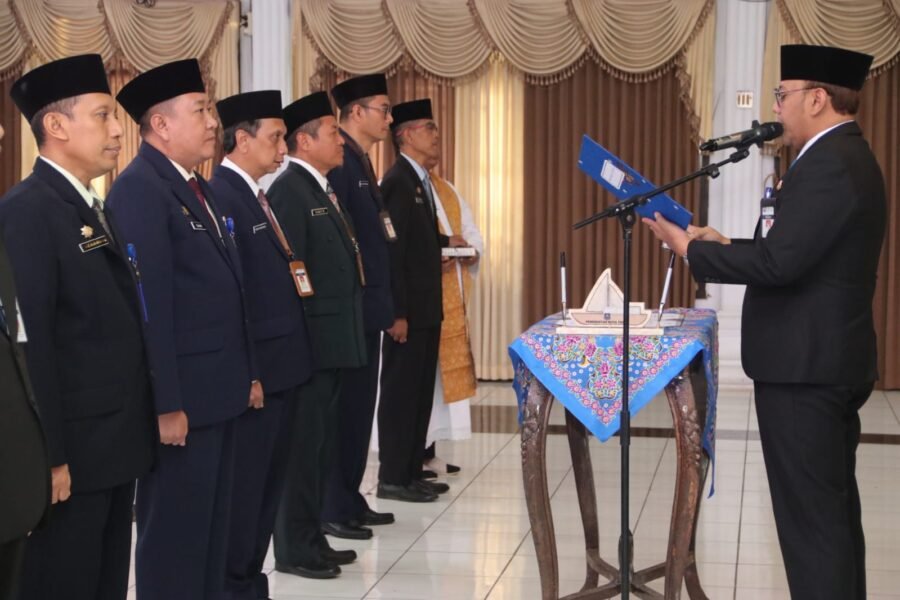 Wali Kota Tegal Rotasi Sepuluh Pejabat JPTP