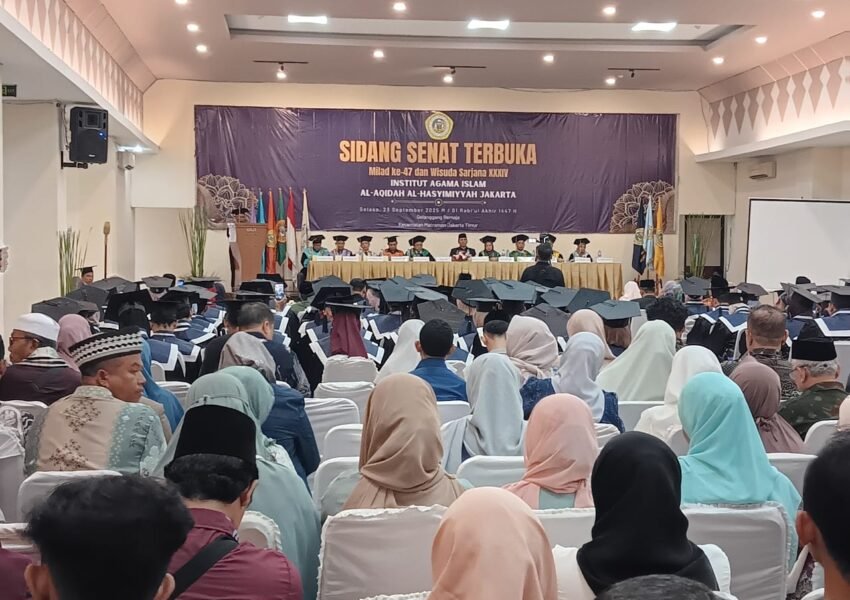 IAl al-Aqidah al-Hasyimiyyah Gelar Wisuda ke-34 Sekaligus Rayakan Milad ke-47
