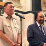 Menhan Sjafrie Terima Surya Paloh, Singgung Stabilitas dan Arah Kebangsaan