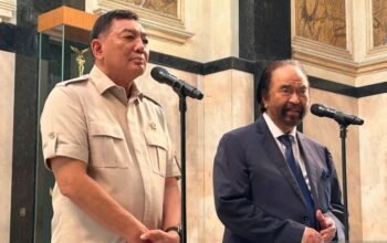 Menhan Sjafrie Terima Surya Paloh, Singgung Stabilitas dan Arah Kebangsaan