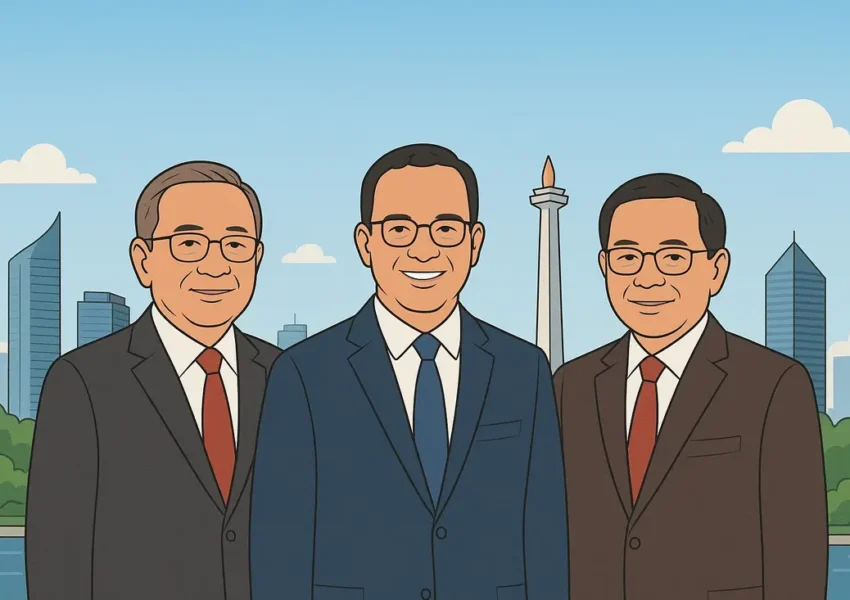 Tiga Gubernur Cerdas dan Arah Baru Jakarta: Sinergi Menuju Kota Global