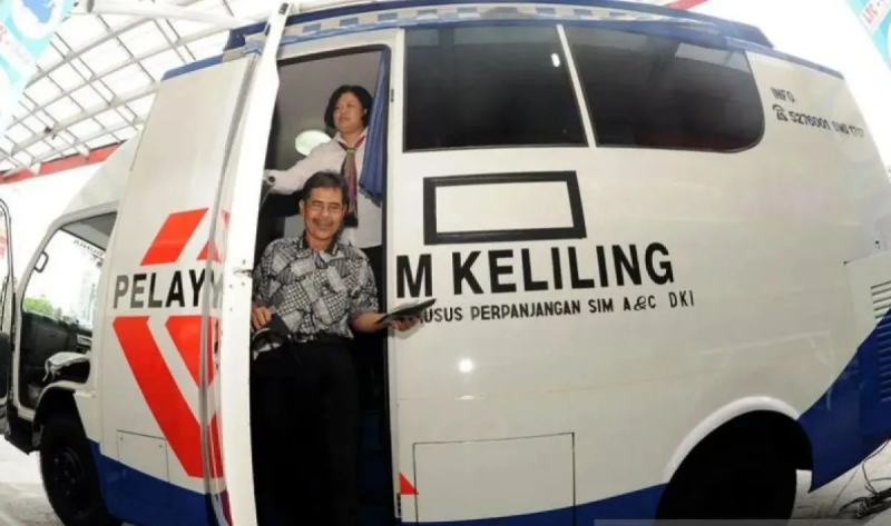 Layanan SIM Keliling Jakarta Hari Ini, Senin 13 Oktober 2025, Hadir di Lima Lokasi