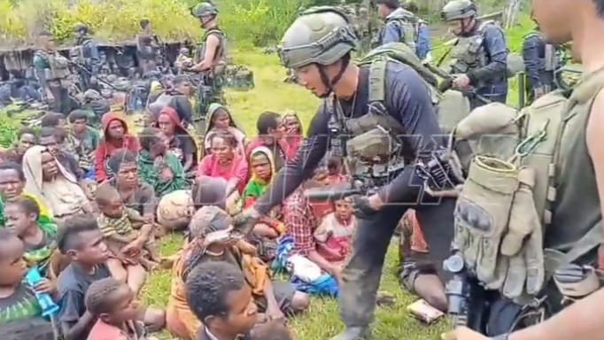 TNI Hancurkan Markas OPM di Intan Jaya: 14 Pemberontak Tewas Termasuk Pentolan Kodap VIII
