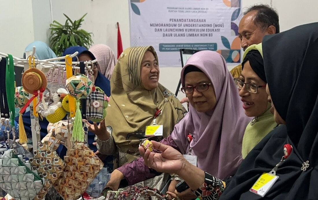 Pertamina Patra Niaga Tegal Dorong Pengelolaan Sampah Berkelanjutan Lewat Komunitas Rutela