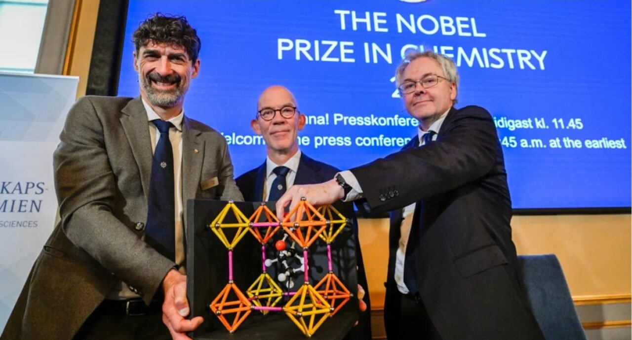 Nobel Kimia 2025: Apartemen Molekuler Trio Nobelis