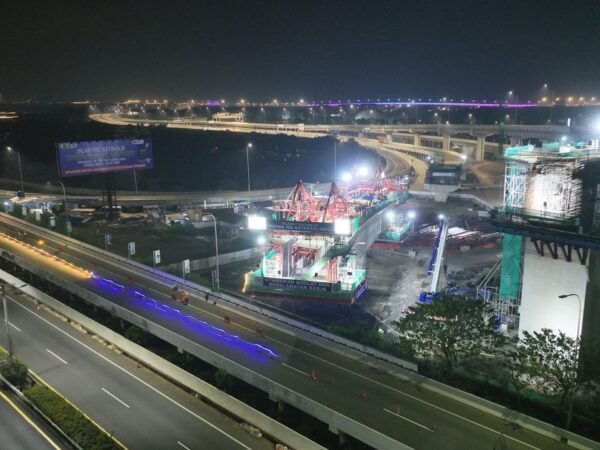 Rekayasa Lalu Lintas di Tol Sedyatmo Selama Pemasangan Box Girder Tol Kataraja