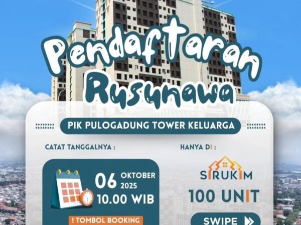 Pemprov Jakarta Batasi Masa Tinggal di Rusunawa: Tak Bisa Wariskan ke Anak, Maksimal 10 Tahun