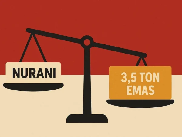 Skandal 3,5 Ton Emas: Saat Korupsi Lebih Berat dari Nurani Bangsa
