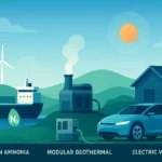 Tiga Teknologi Masa Depan Energi: Amonia Hijau, Panas Bumi Modular, dan Mobil Listrik