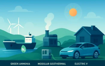 Tiga Teknologi Masa Depan Energi: Amonia Hijau, Panas Bumi Modular, dan Mobil Listrik