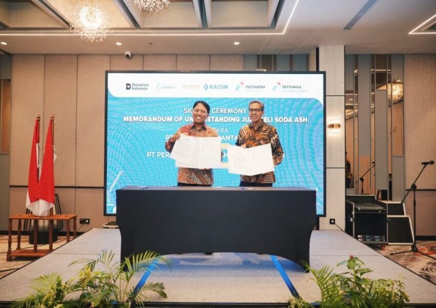 Pertamina Petrochemical Trading–Pupuk Kaltim Perkuat Kemandirian Industri Soda Ash Nasional